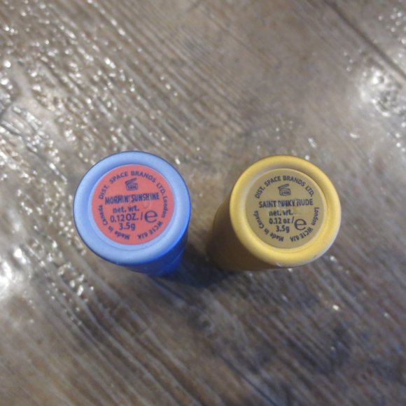 Lipstick Queen Mornin Sunshine + Saint Pinky Nude Set Of 2 Lipsticks - Picture 7 of 8